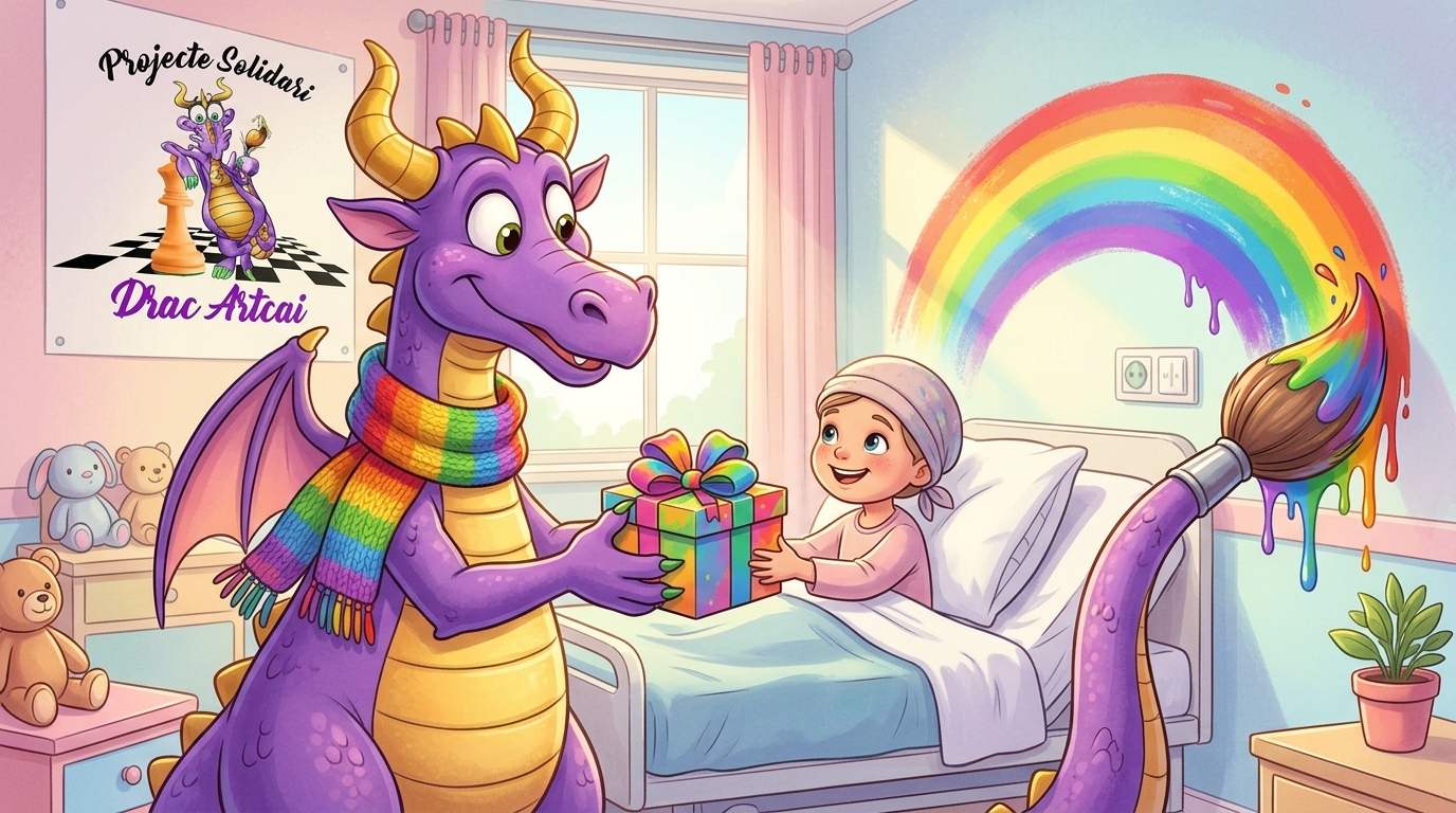 El Drac Artcai als hospitals